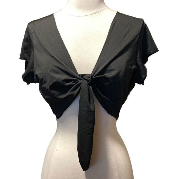 NWT “Very Private Secretary” Front Tie Sexy Top sz 1X - 3X - Picture 12 of 14